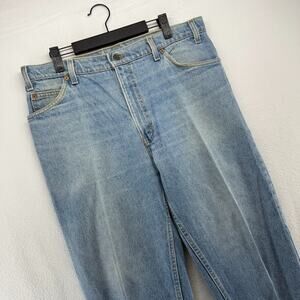 Vintage Levi's Jeans Mens 36x30 Blue Fits 34x30 Denim Relaxed USA Orange Tab 90s